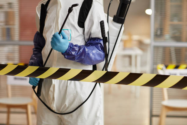 Professional Hoarding Cleanup technician working in Syracuse, NY